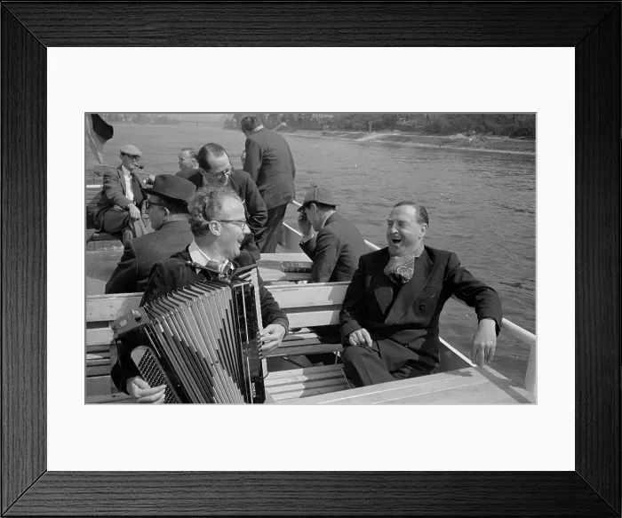Framed Print : Music on The Rhine