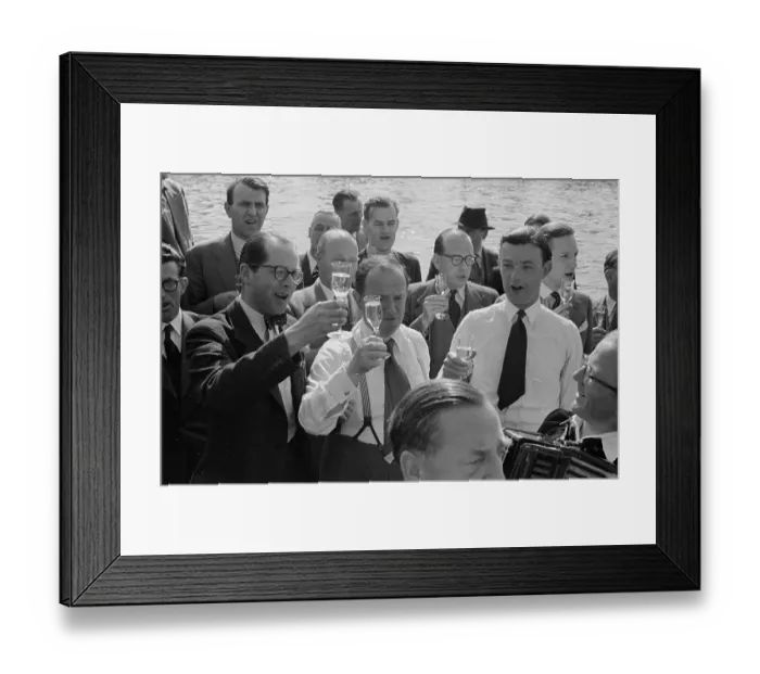 Framed Print : Jolly Germans Framed Print : Jolly Germans