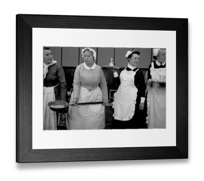 Framed Print : Victorian Servants Framed Print : Victorian Servants