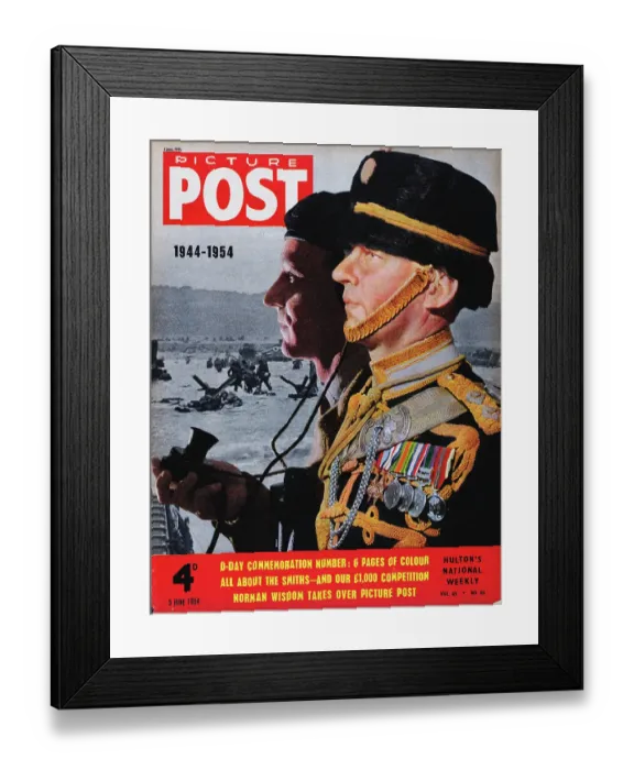 Framed Print : D-Day Commemoration Issue