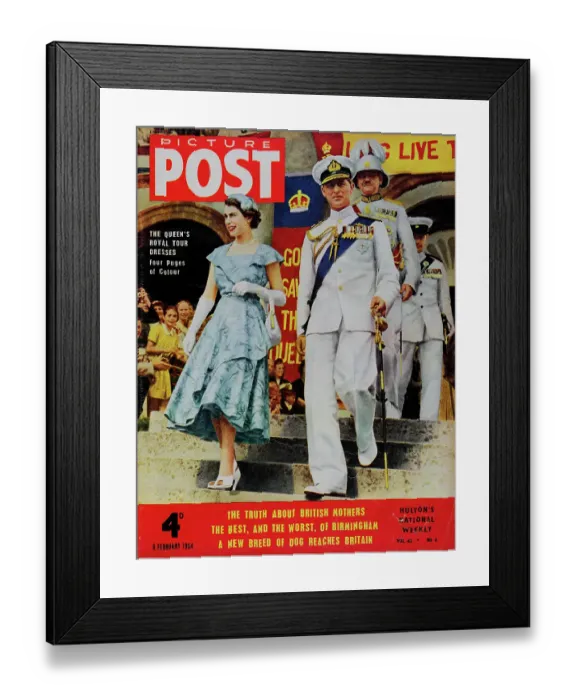 Framed Print : The Royal Tour Of Bermuda Framed Print : The Royal Tour Of Bermuda