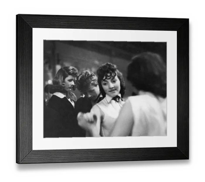 Framed Print : Teddy Girl