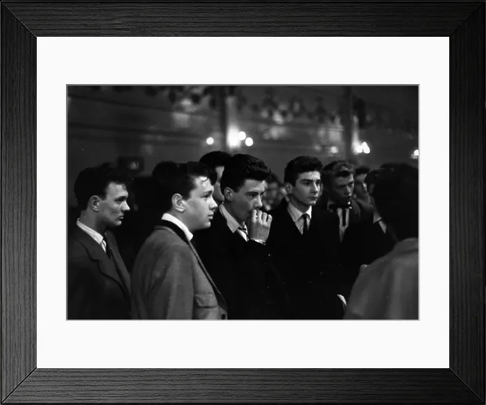 Framed Print : Teddy Boys