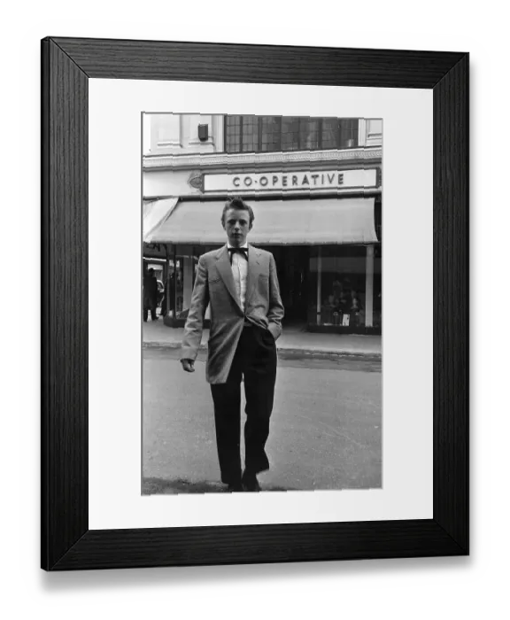Framed Print : Teddy Boy. 29th May 1954: One of the fashionable Teddy Boys who have been Framed Print : Teddy Boy. 29th May 1954: One of the fashionable Teddy Boys who have been