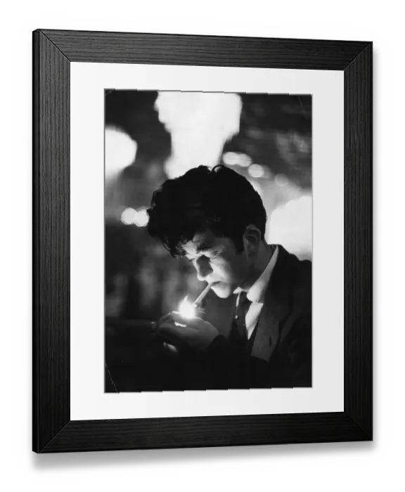 Framed Print : Lighting Cigarette Framed Print : Lighting Cigarette
