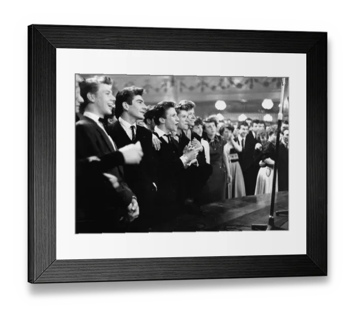 Framed Print : Teddy Boys