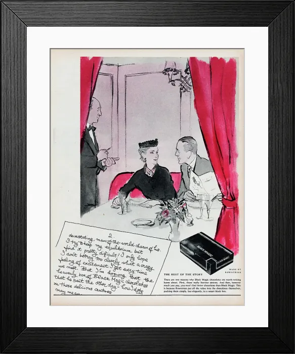 Framed Print : Black Magic Chocolates Framed Print : Black Magic Chocolates