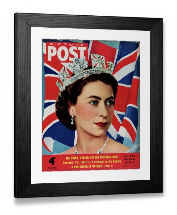 Framed Print : Queen Elizabeth II Framed Print : Queen Elizabeth II