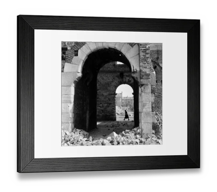 Framed Print : Archway Rubble Framed Print : Archway Rubble