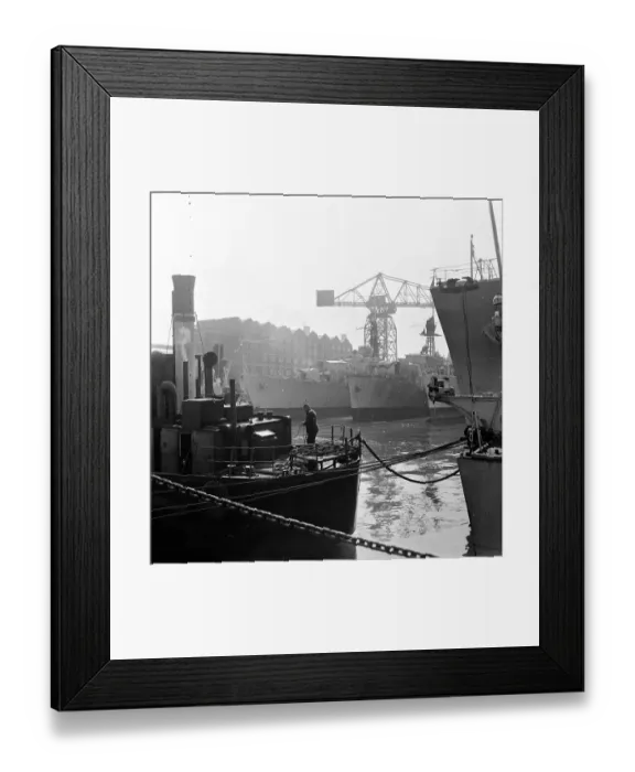 Framed Print : Naval Docks Framed Print : Naval Docks