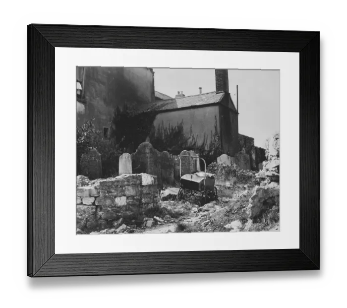 Framed Print : Derelict Graveyard