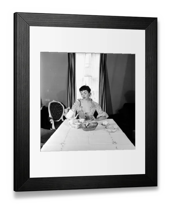 Framed Print : Breakfast Dress Framed Print : Breakfast Dress