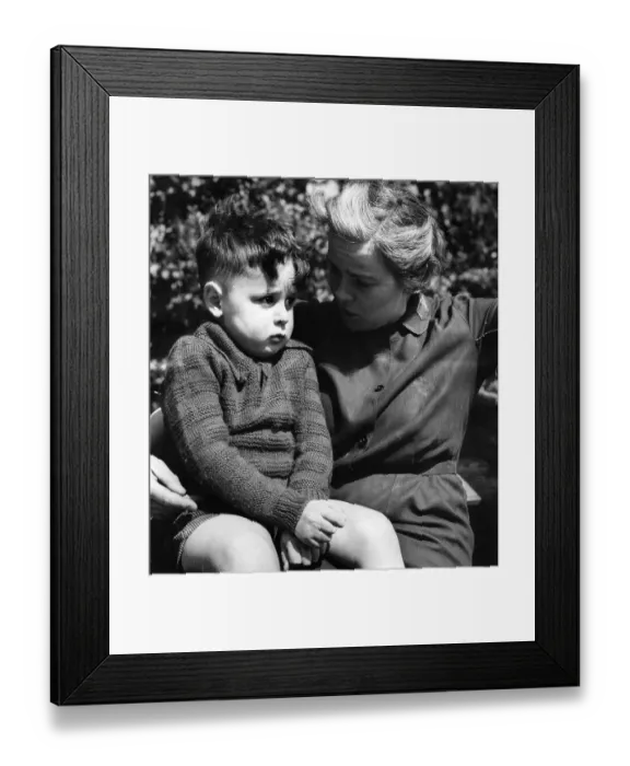 Framed Print : Mayflower. 8th May 1954: A Salvation Army hostel where women who have been Framed Print : Mayflower. 8th May 1954: A Salvation Army hostel where women who have been