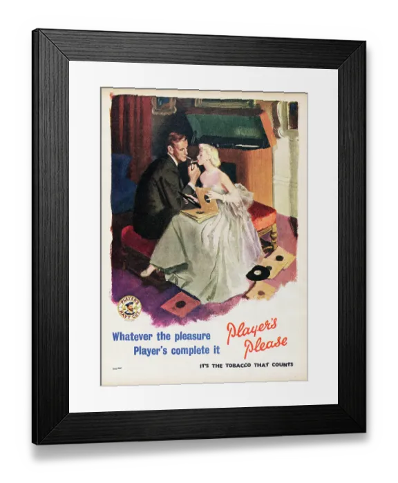 Framed Print : Player's Please Framed Print : Player's Please
