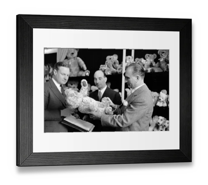 Framed Print : Checking Teddy Framed Print : Checking Teddy