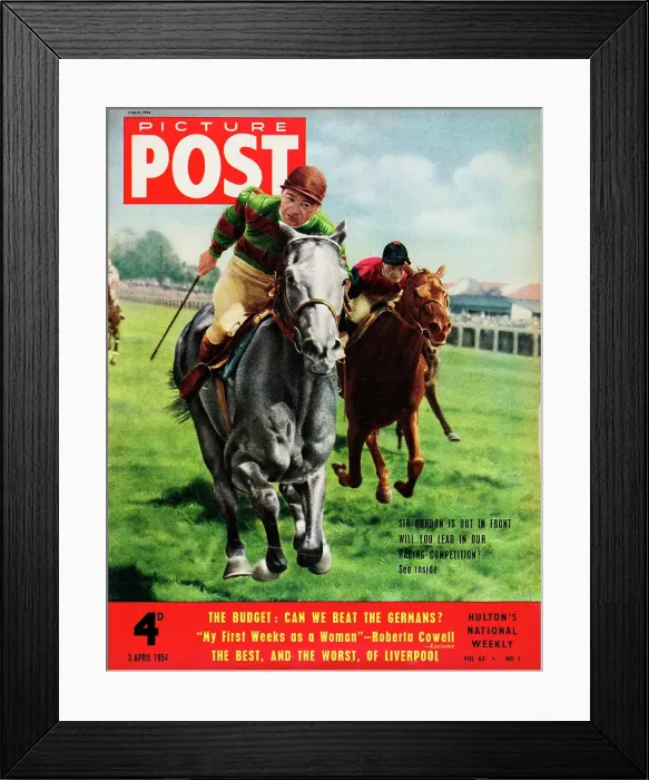 Framed Print : Sir Gordon Richards Framed Print : Sir Gordon Richards