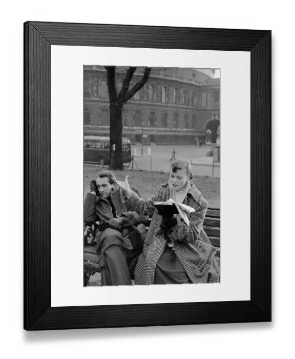 Framed Print : Studying A Speech Framed Print : Studying A Speech
