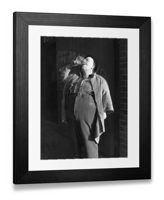 Framed Print : Champion Drinker Framed Print : Champion Drinker