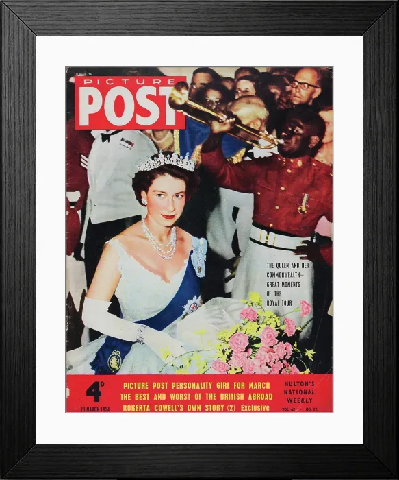 Framed Print : Royal Tour Of The Commonwealth Framed Print : Royal Tour Of The Commonwealth