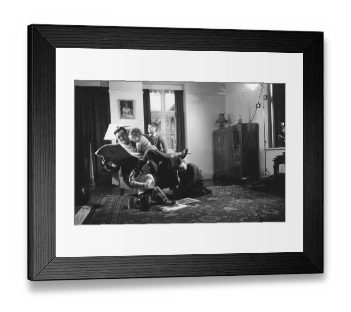 Framed Print : Father And Sons Framed Print : Father And Sons