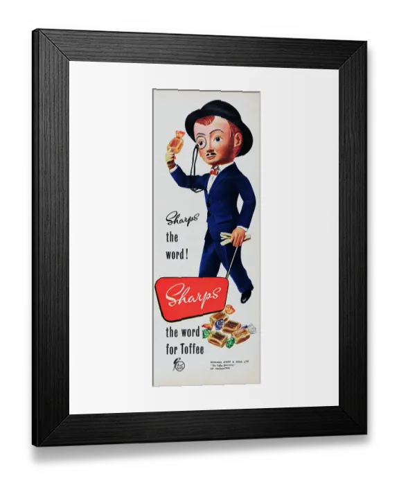 Framed Print : Sharp's Toffee Framed Print : Sharp's Toffee
