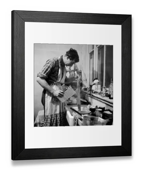 Framed Print : Kitchen Novice Framed Print : Kitchen Novice