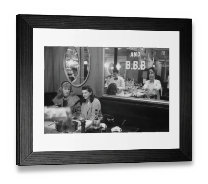 Framed Print : Roberta Cowell Dining Out Framed Print : Roberta Cowell Dining Out