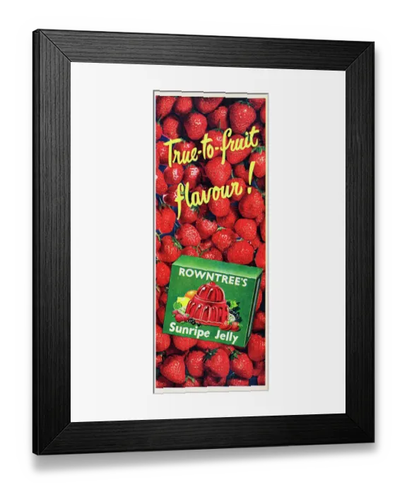Framed Print : Rowntree's Sunripe Jelly Framed Print : Rowntree's Sunripe Jelly