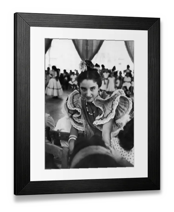 Framed Print : Spanish Beauty Framed Print : Spanish Beauty