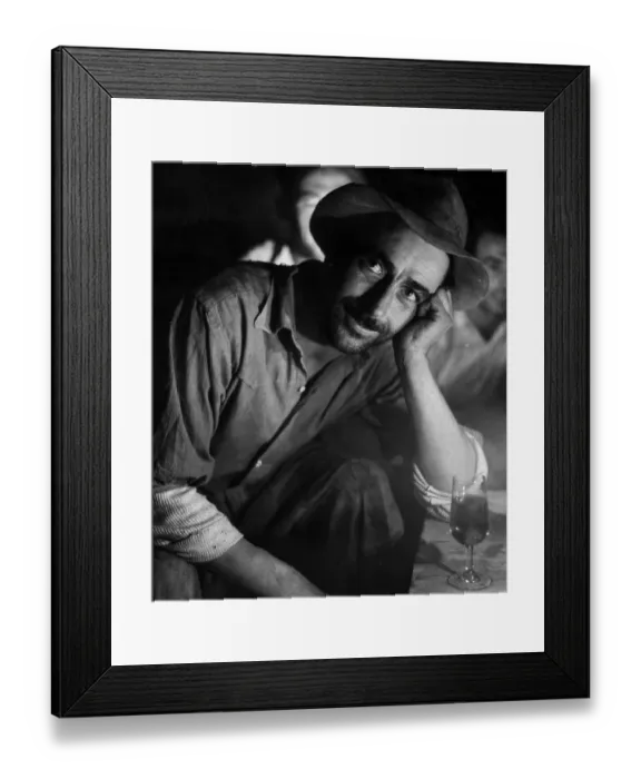 Framed Print : Vineyard Worker Framed Print : Vineyard Worker