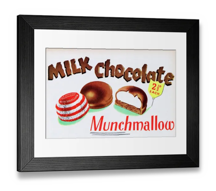 Framed Print : MacDonald's Munchmallow Framed Print : MacDonald's Munchmallow