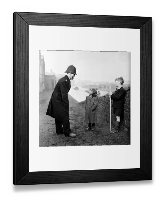 Framed Print : Helpful Bobby