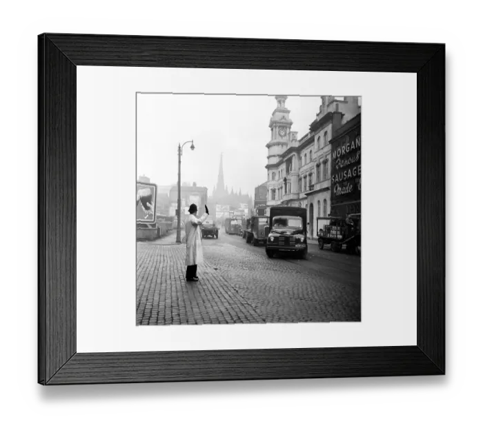 Framed Print : Traffic Policeman Framed Print : Traffic Policeman