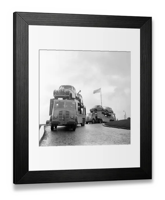 Framed Print : Austin Delivery Framed Print : Austin Delivery
