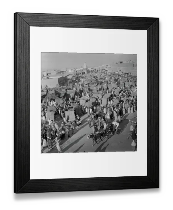 Framed Print : Djemma El Fna Square Framed Print : Djemma El Fna Square