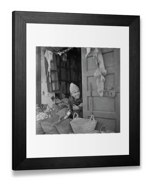 Framed Print : A Spice Vendor Framed Print : A Spice Vendor