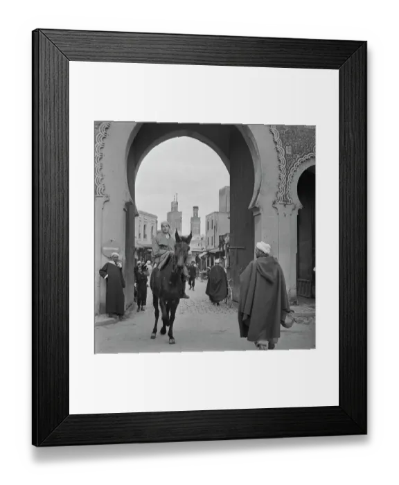 Framed Print : Bab Bou Jeloud, Fez Framed Print : Bab Bou Jeloud, Fez