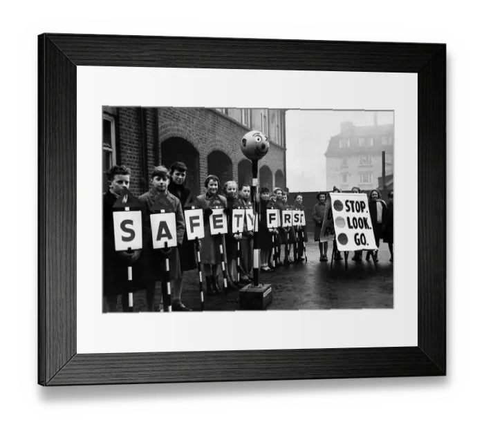 Framed Print : Safety First Framed Print : Safety First