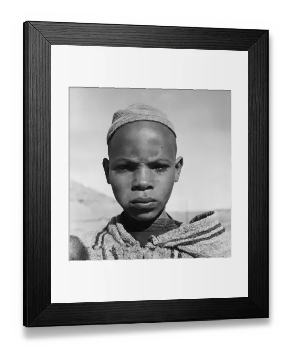 Framed Print : Moroccan Boy Framed Print : Moroccan Boy
