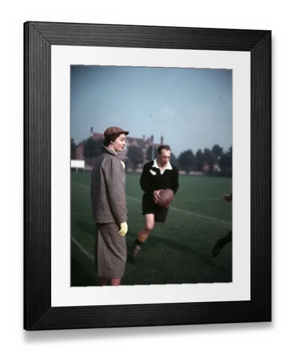 Framed Print : Touchline Fashion Framed Print : Touchline Fashion