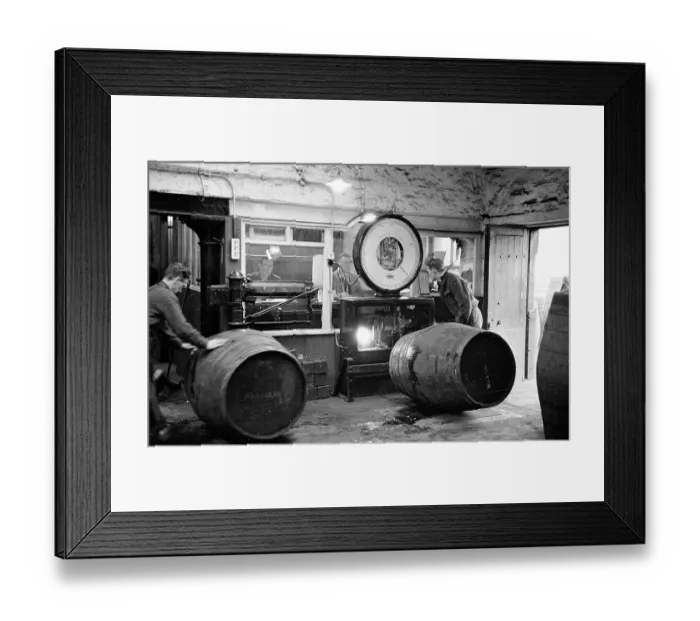 Framed Print : Whisky Barrels Framed Print : Whisky Barrels