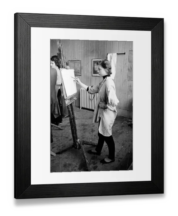 Framed Print : Art Student Framed Print : Art Student