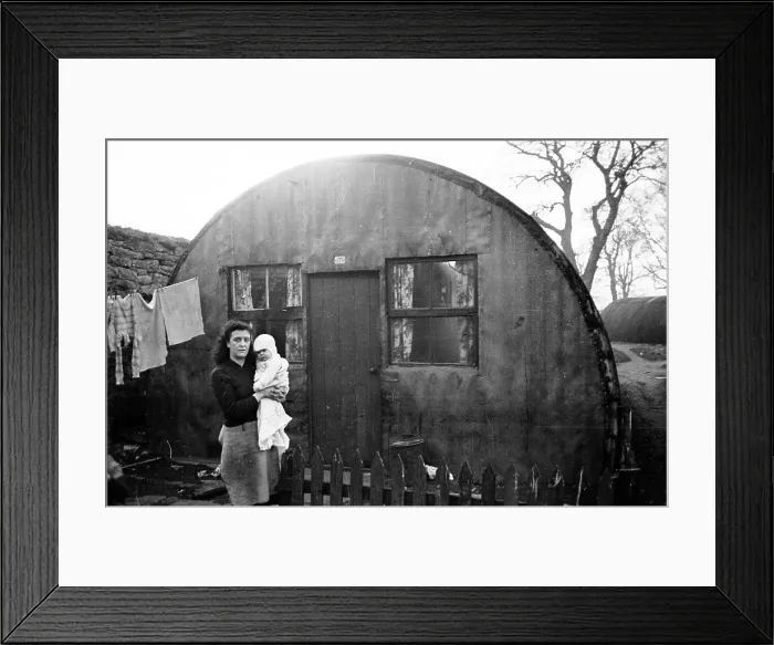 Framed Print : Nissen Hut Framed Print : Nissen Hut