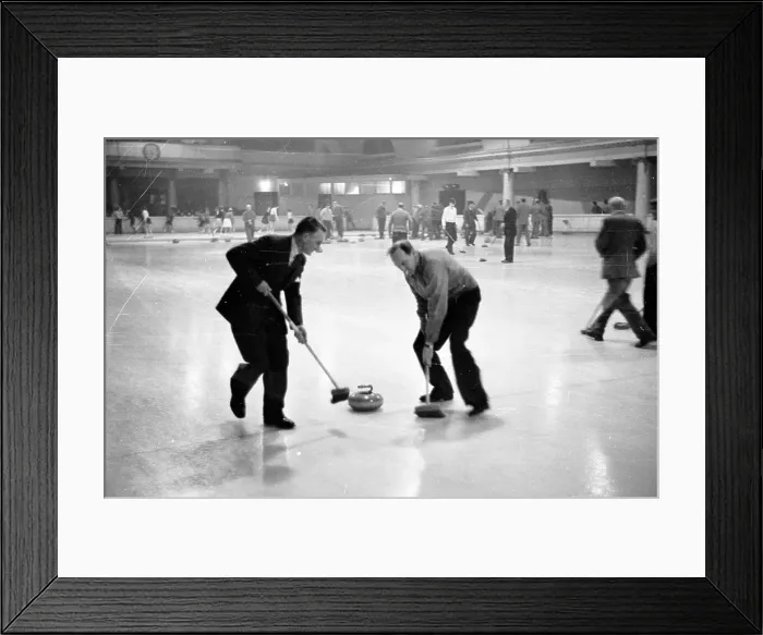 Framed Print : Curling Challenge Framed Print : Curling Challenge