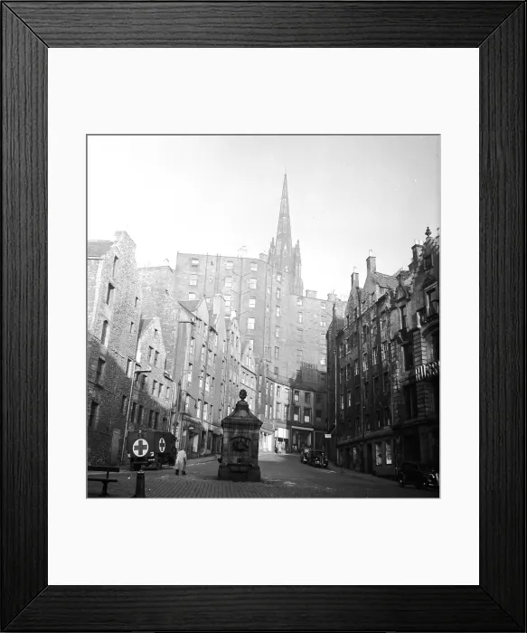 Framed Print : Edinburgh Street Framed Print : Edinburgh Street