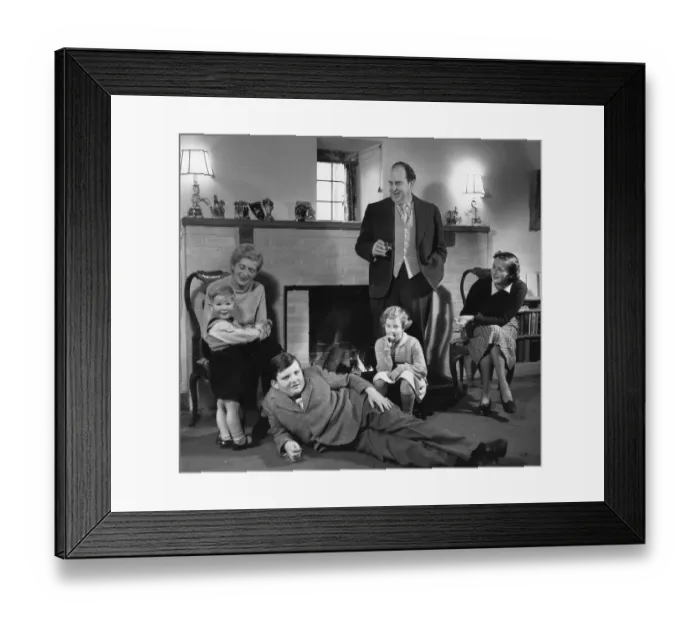 Framed Print : Family Gathering Framed Print : Family Gathering