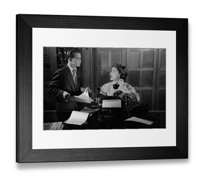 Framed Print : Office Work Framed Print : Office Work