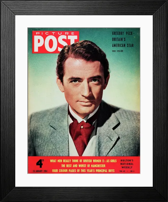 Framed Print : Gregory Peck Framed Print : Gregory Peck