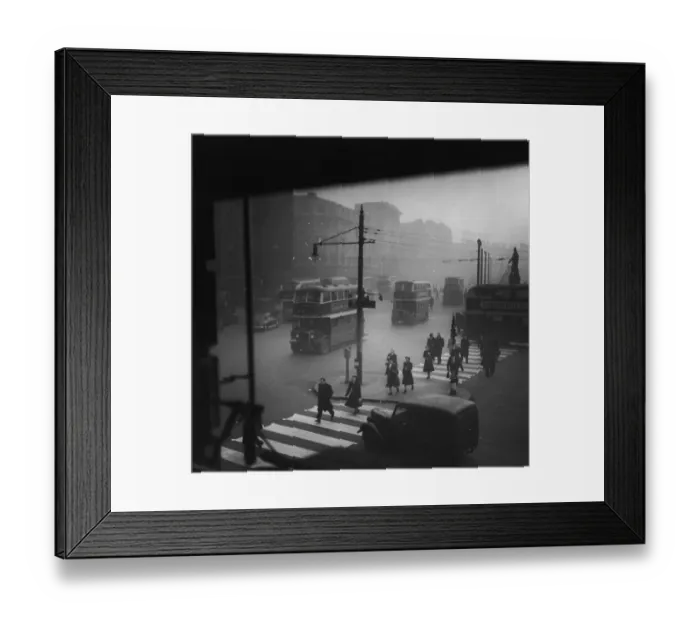 Framed Print : Manchester Traffic Framed Print : Manchester Traffic