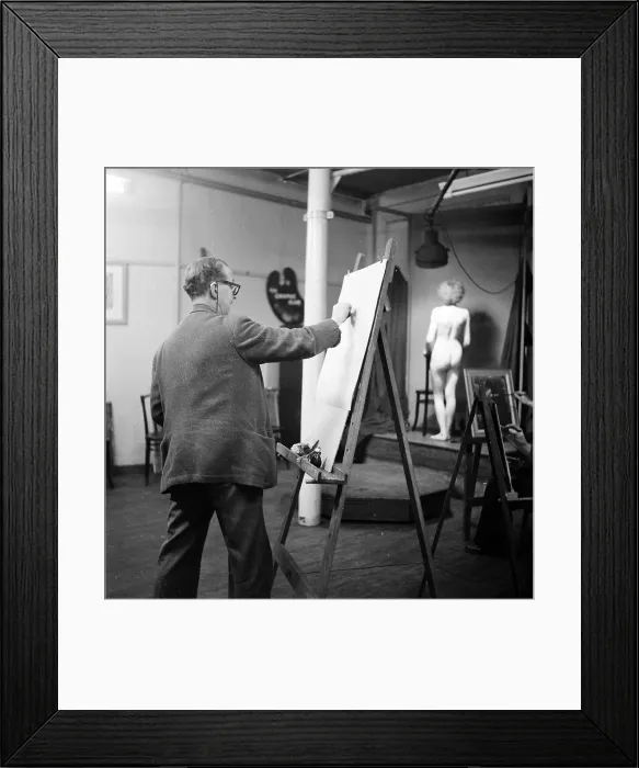 Framed Print : Life Drawing Framed Print : Life Drawing